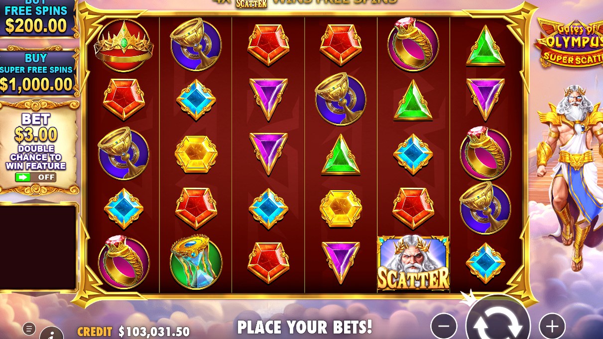 Gates of Olympus Super Scatter