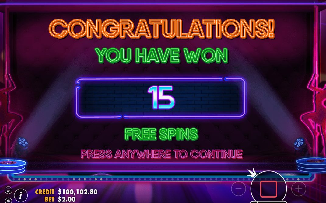 Laufende Free Spins, Multiplier steigt nach jedem Spin